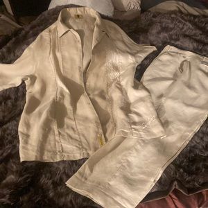 Steve Harvey Walking Suit 2 Piece Short Sleeve Set XL